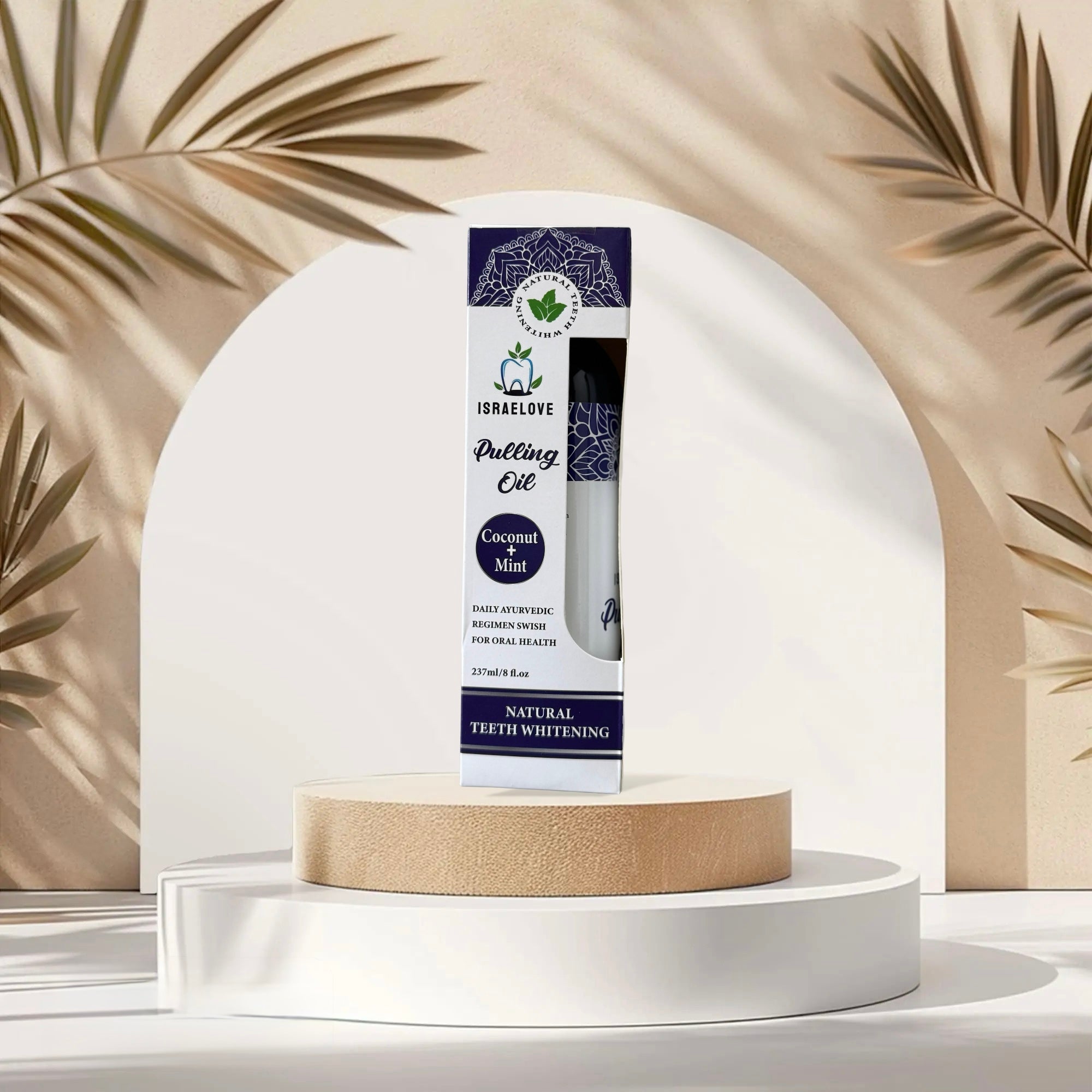 ISRAELOVE Coconut + Mint Pulling Oil (8oz)