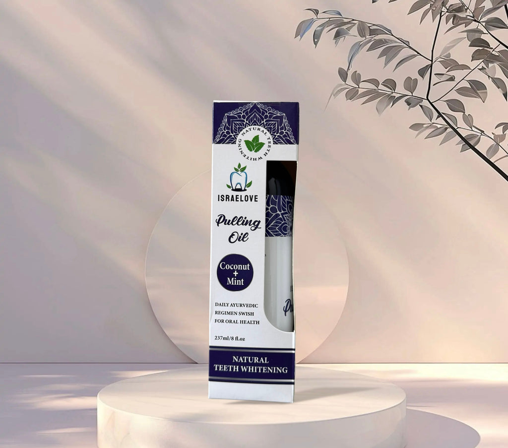 ISRAELOVE Coconut + Mint Pulling Oil (8oz)